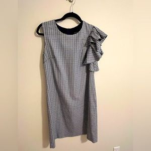 Banana Republic Ruffle Shift Dress, Size 8P